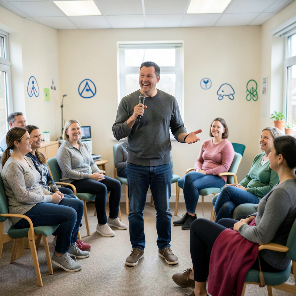 Autistic comedian runs free stand-up workshops for mental health in Redbridge